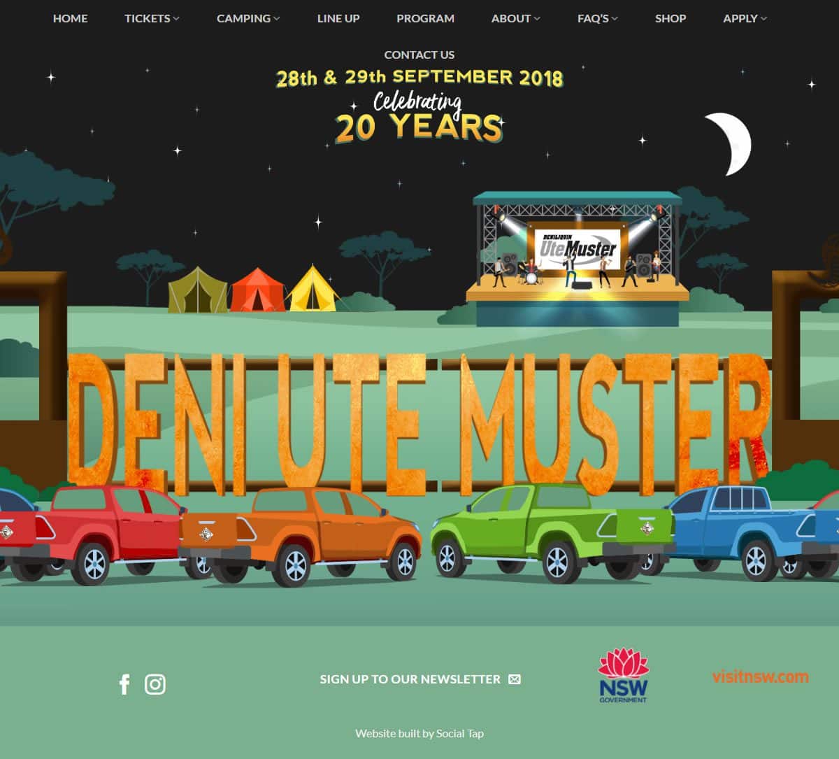 Hospitality Tourism Website Design Deni Ute Muster 2.0