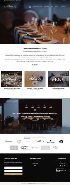 Hospitality Tourism Website Design Ohana Group