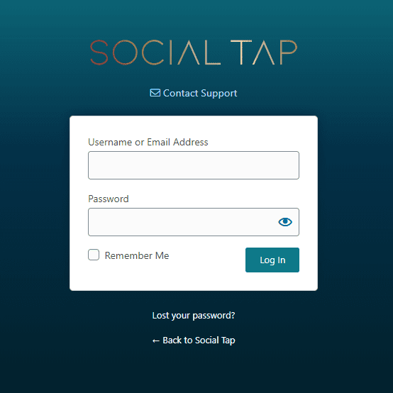 Social Tap Login